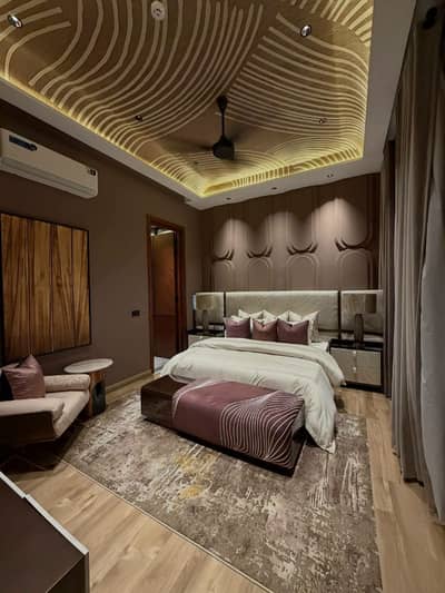 10 Marla Ultra Luxury Furnished House Available For Rent In Sector C Bahria Town Lahore