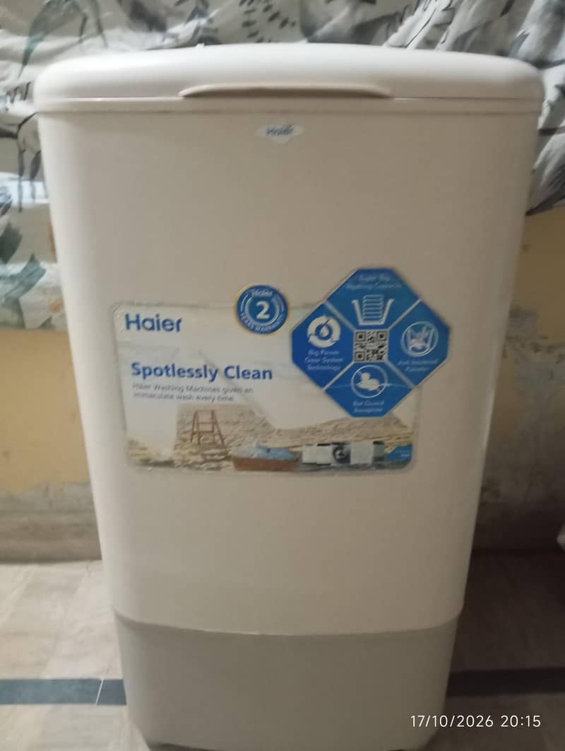 HAIER washing machine 0