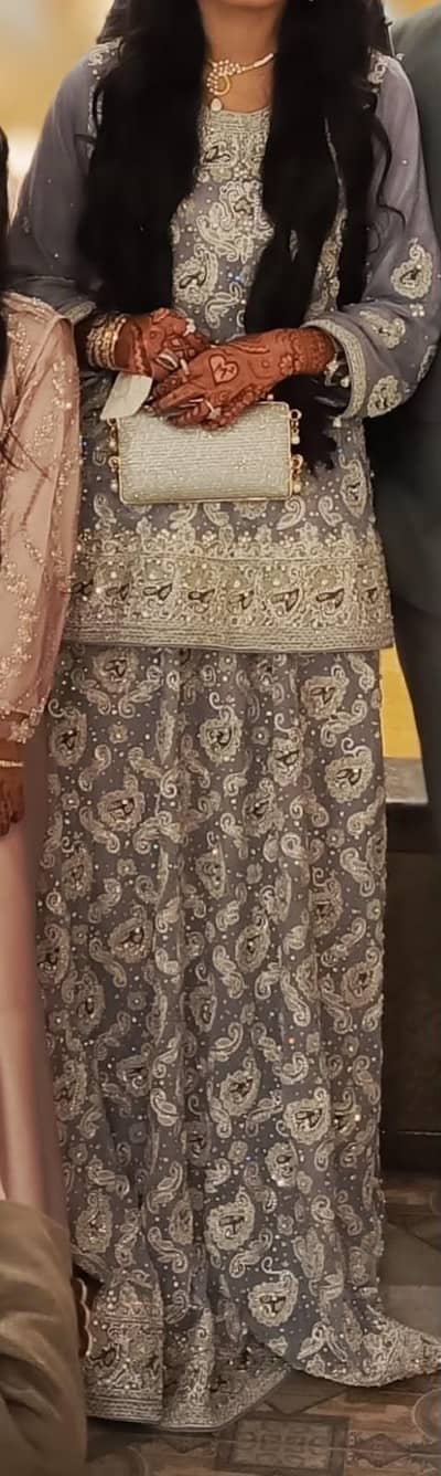 ready to wear bridal valima sharara