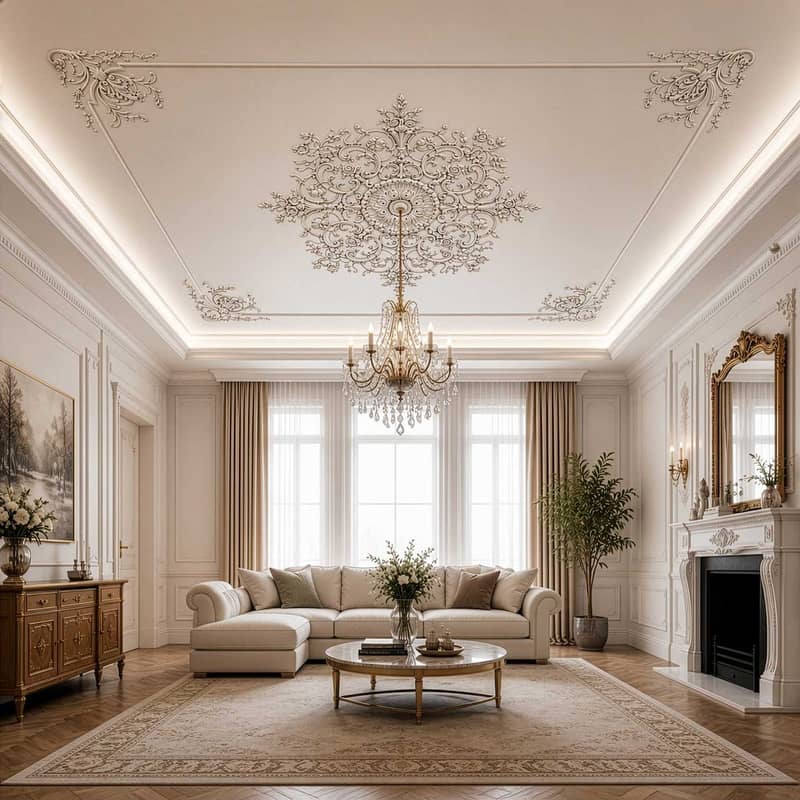 Fancy Ceiling - panel ceiling - pop ceiling - pvc panels 3