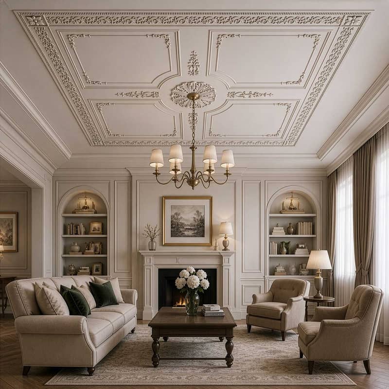 Fancy Ceiling - panel ceiling - pop ceiling - pvc panels 5