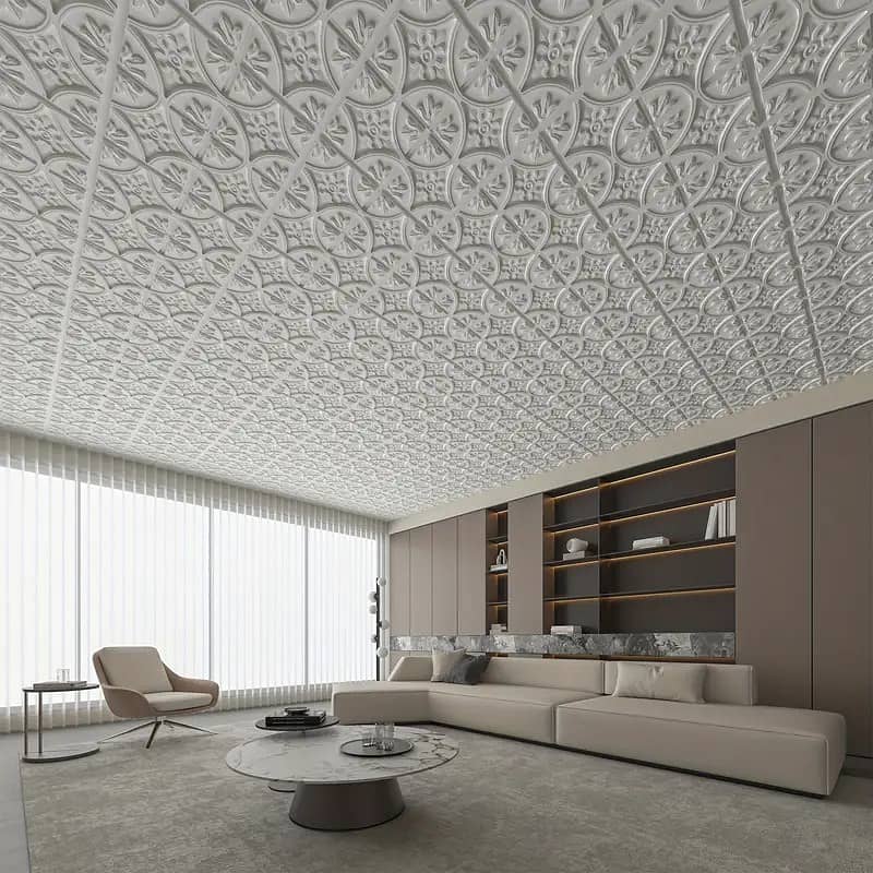 Fancy Ceiling - panel ceiling - pop ceiling - pvc panels 7
