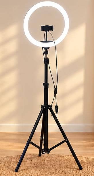 Ring Light with stand used