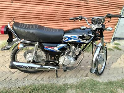 Honda CG 125 Model 2024/2025 for Sale | All Punjab Registered