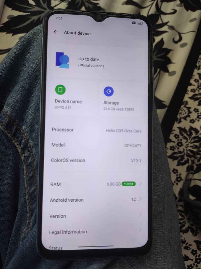 OPPO A17 5