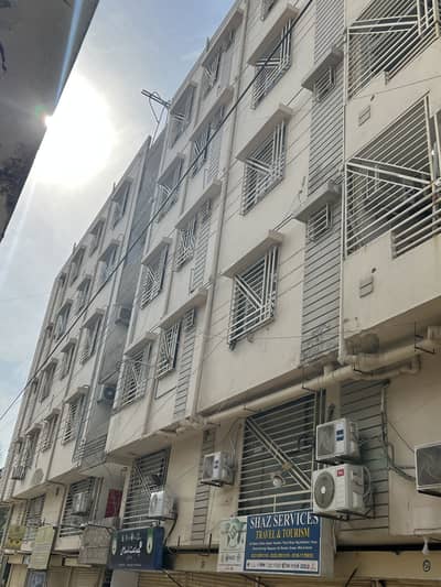 2 Bed Dd Flat For Sale Usman Arcade Block 4a Gulshan e iqbal Main abdul isphani road