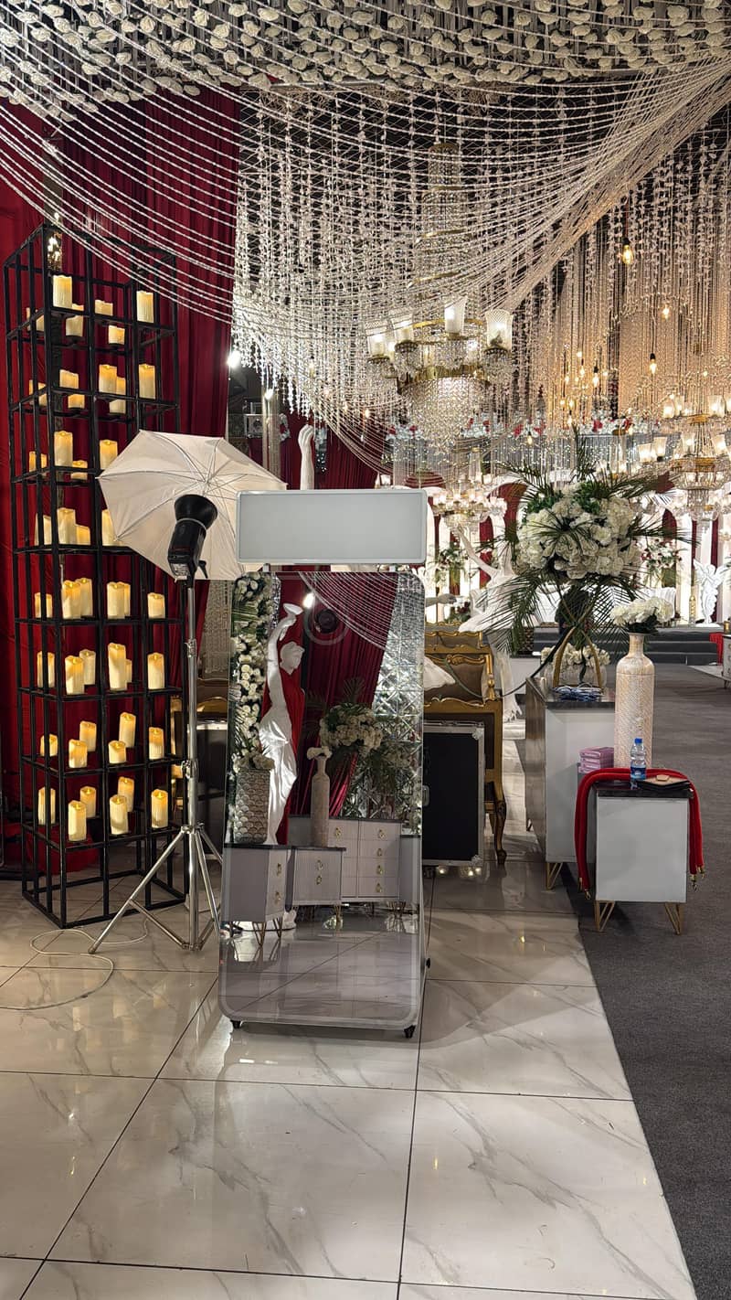 Magic Mirror Photobooth + Setup 1