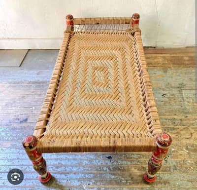 Vintage Indian bed | Charpaii | Wooden | Palang | very old and unique