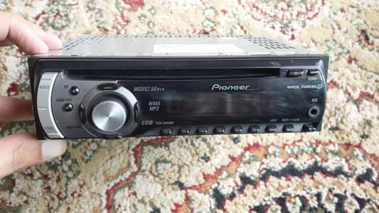 PIONEER CAR PRE MP3 AUX 100% OK ORIGINAL