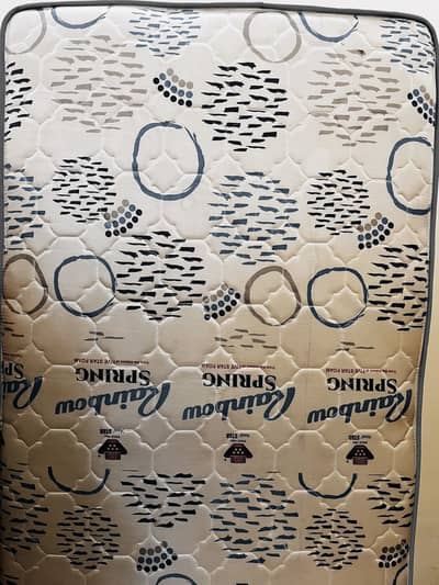 1 year used single spring mattress by Five Star brand