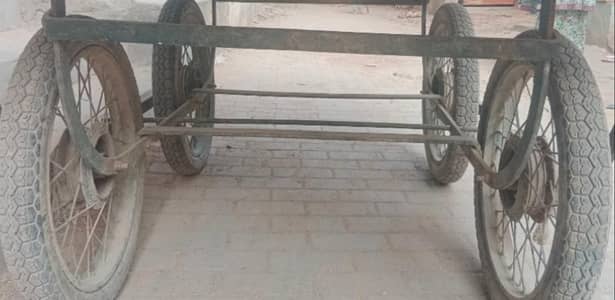 4 wheel food cart thela for sale