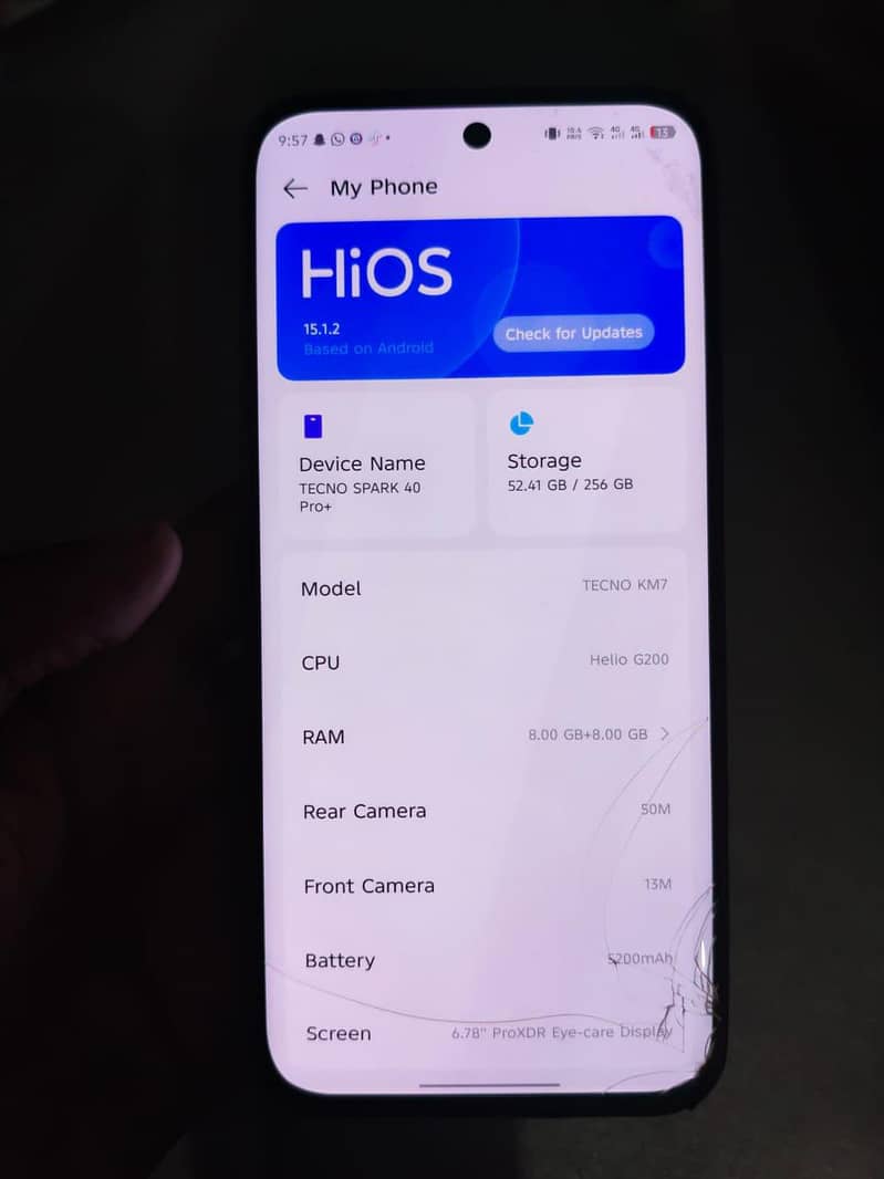 Tecno spark 40 pro plus 1