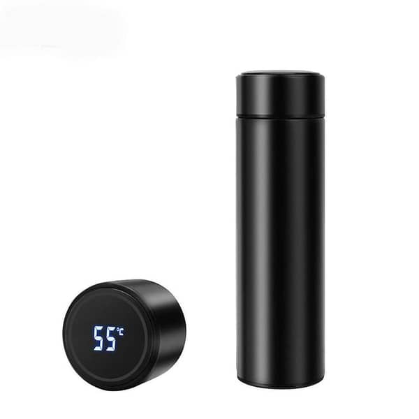 Smart Thermos Bottle LED Digital Temperature Bottle Display Stainless Steel Coffee Thermal Vaccum Mug Intelligent Insulation Cups Vacuum Flask Temperature Bottles