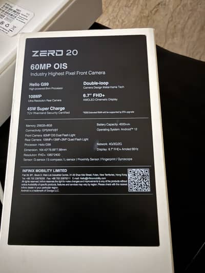 Infinix Zero 20