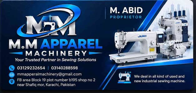 M.M Apperal Machinery 