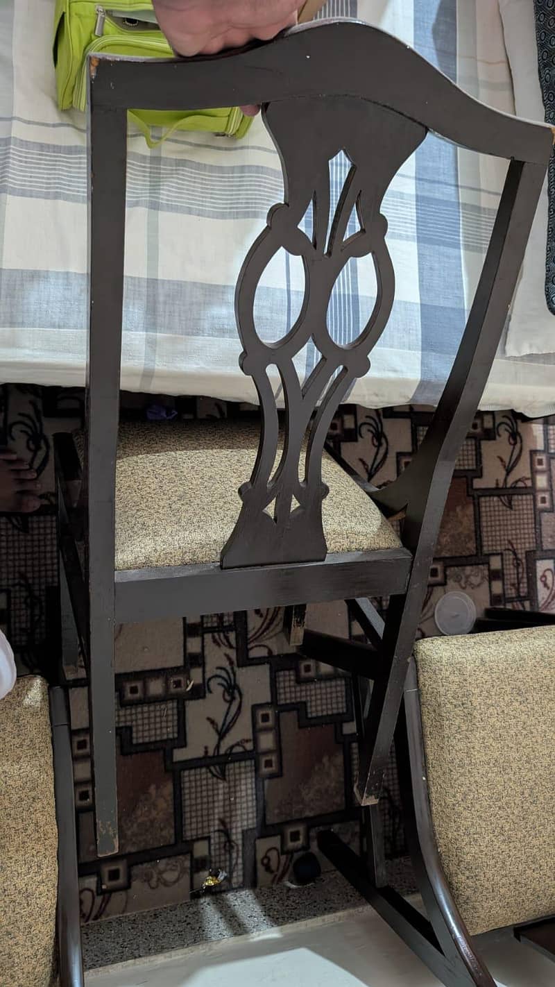 dinning chairs with table 1