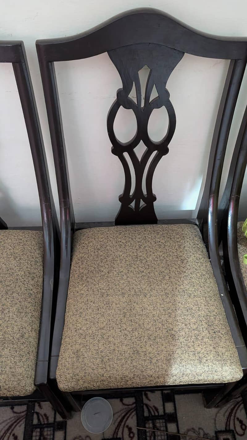dinning chairs with table 2