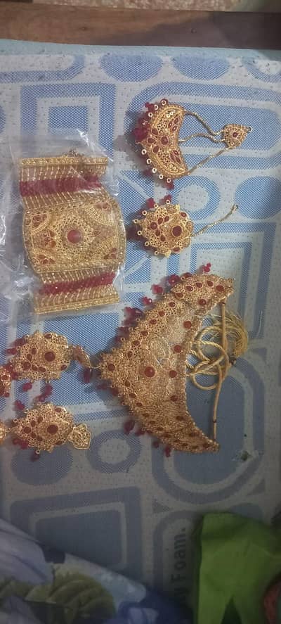 gold plated bridal jewellery