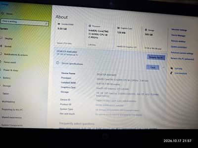 Hp 250 5G Probook (urgent sale)
