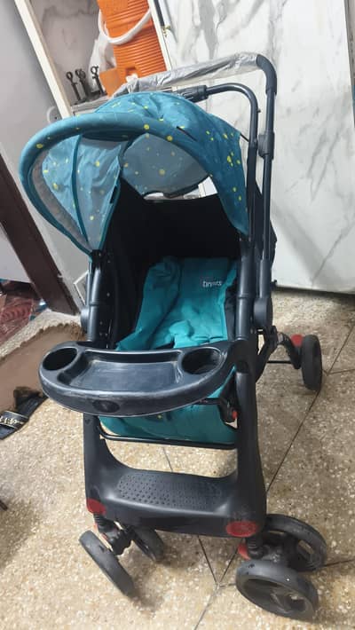 Baby Stroller / Pram for Sale – Turquoise Colour