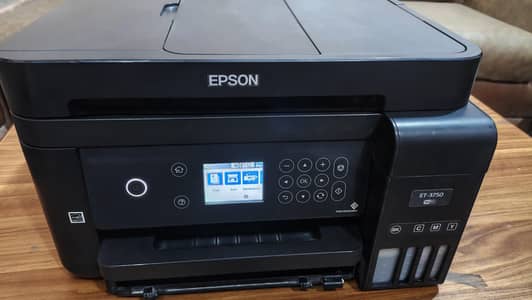 EPSON et-3750 All in ink tank printer, read description first.