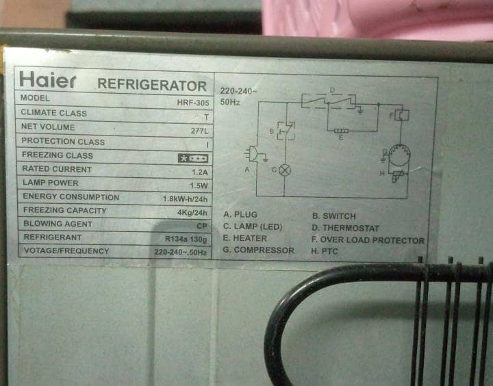 Refrigerator Medium size 4