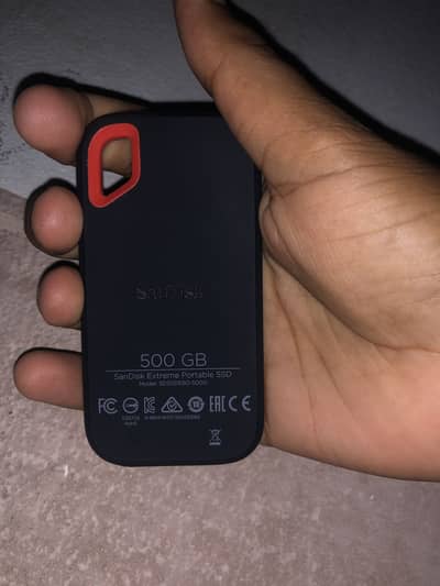 sandisk extreme portable ssd 500 gb original / 1000mb/s  type_c