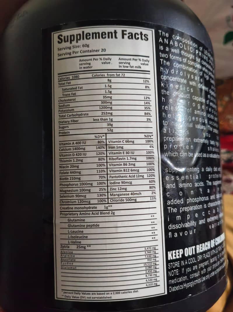 GYM supplement 2