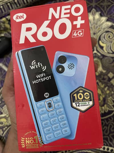 itel NEO R60+ 4G | Best Hotspot Phone for Non-PTA iPhone