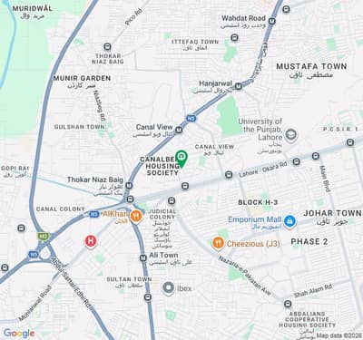 Semi Commercial Plot Opposite Johar Town