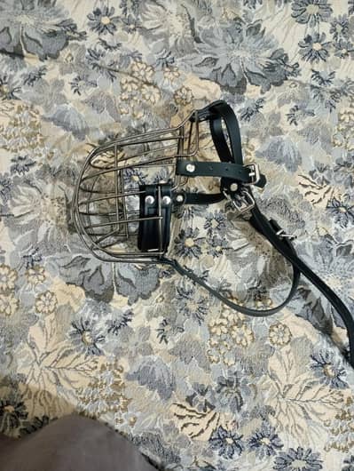Large size dog-muzzle, Metal Mask