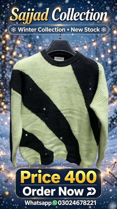 garam whool sweater all size available RS 400 only