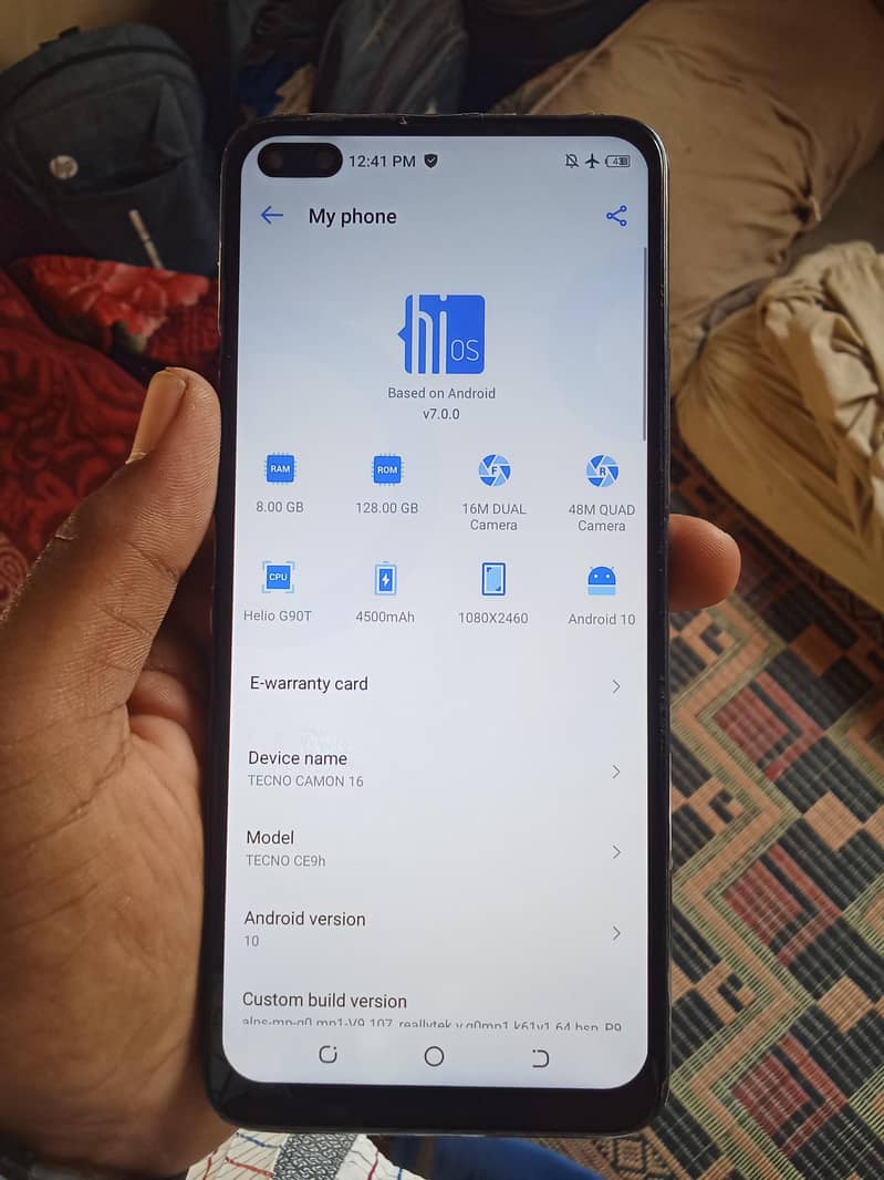 Tecno Camon 16 1