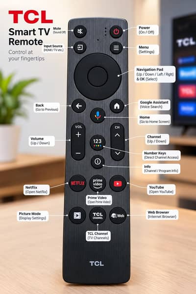TCL remote