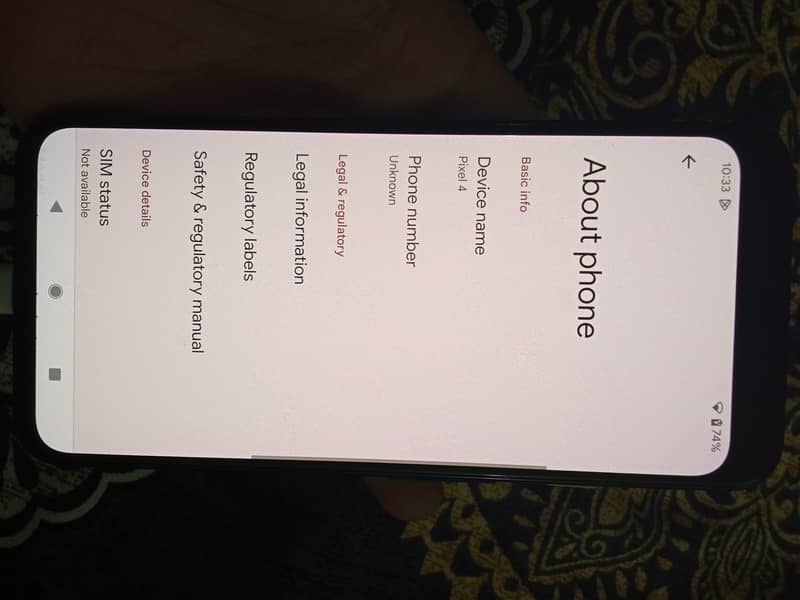 Google Pixel 4 3