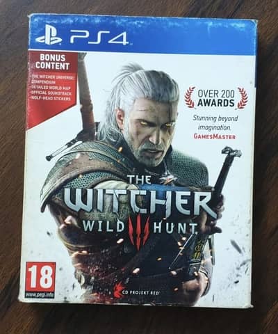 Witcher 3 wild hunt ps4 used