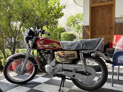 Honda cg 125 golden edition self start 2026