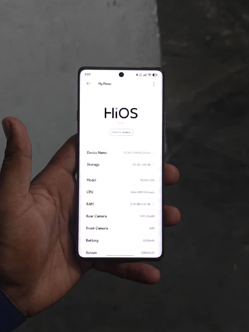 Tecno CAMON 40 Pro 2