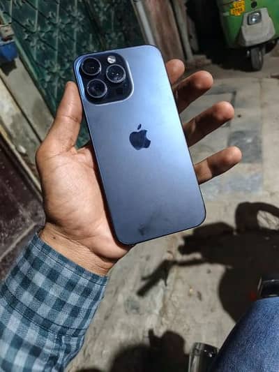 i phone 15 pro max 256gb non FU with box exchange possible 03064178199