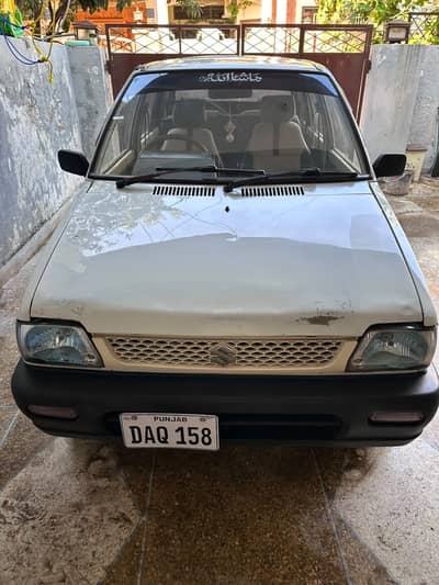 A Mehran car is available for sale in Islamabad