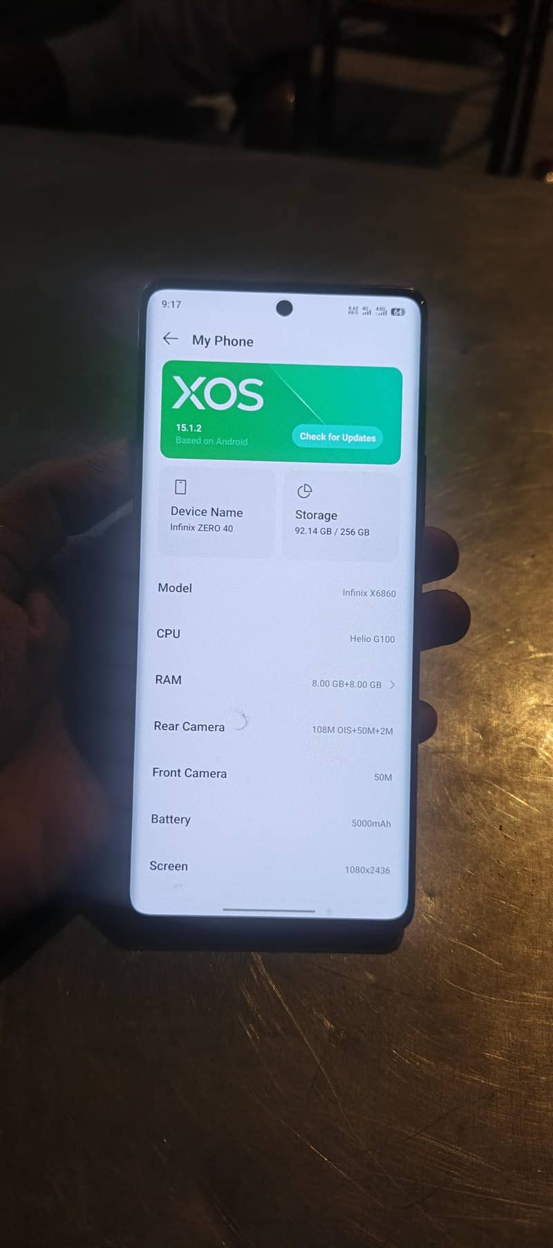 Infinix Zero 40 4