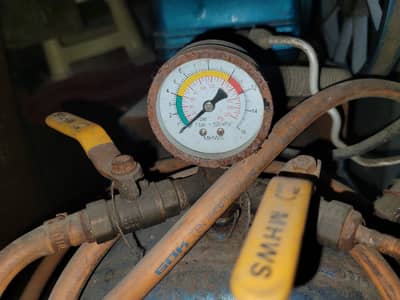 Air compressor single phase almost none used
