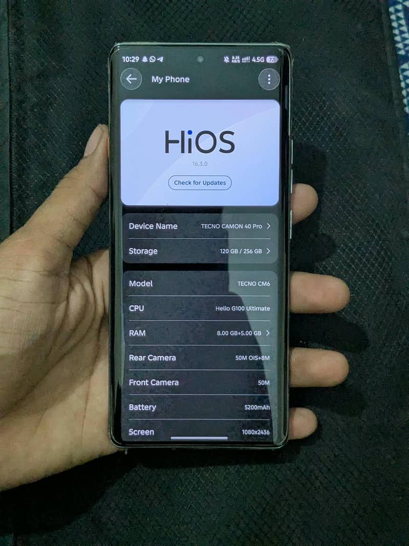 Tecno Camon 40 Pro 8/256GB 7