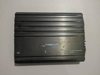 Magnum M4 4-channel MOSFET car audio power amplifier