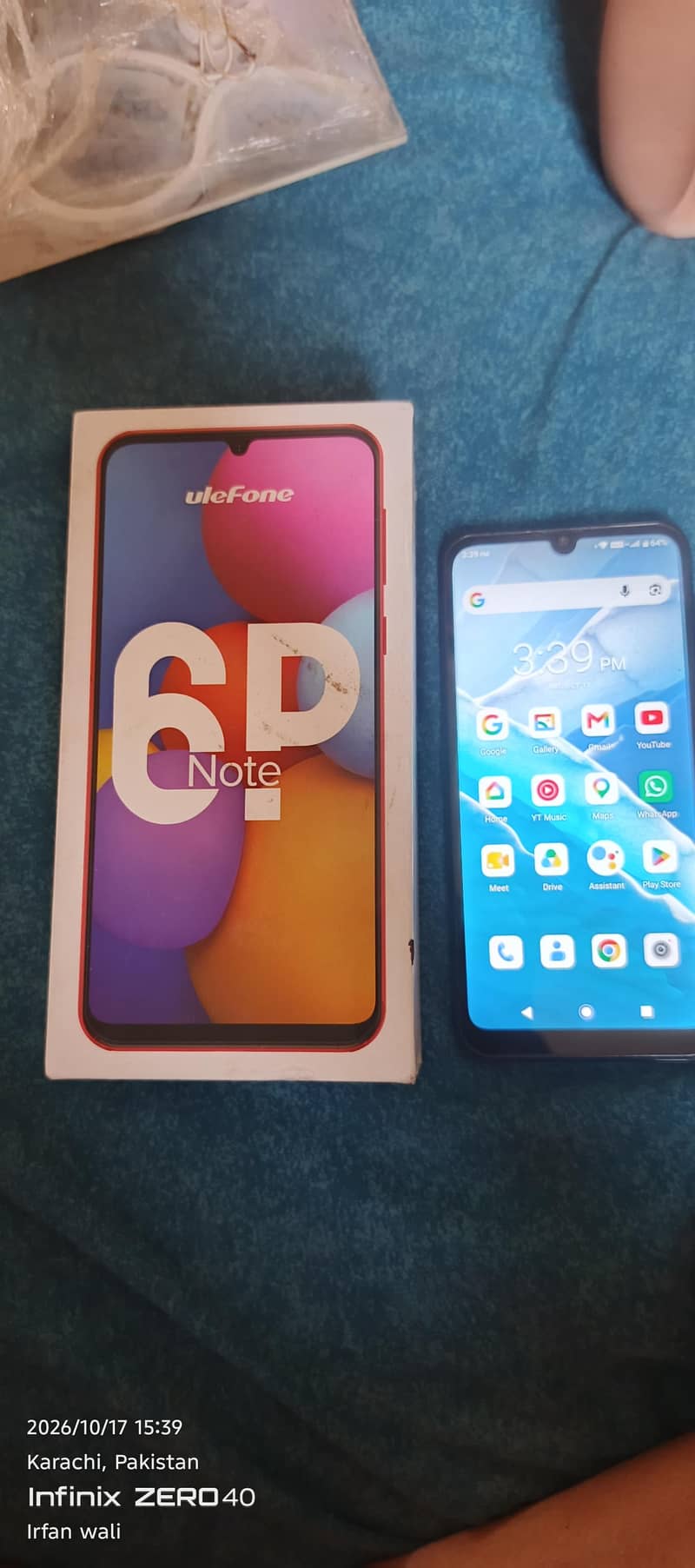 Ulefon note 6p 0