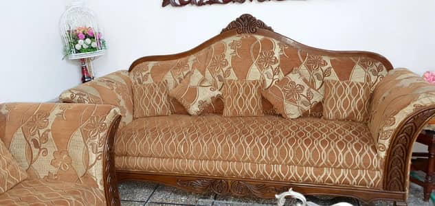 7 seater sofa with 3 tables for sale