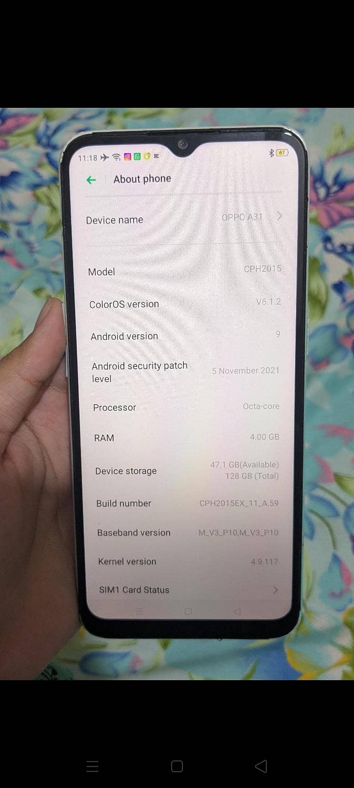 OPPO A12 4