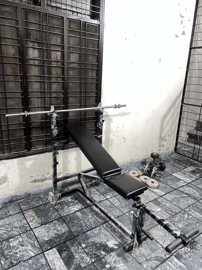 Dumbbells And Benchpress