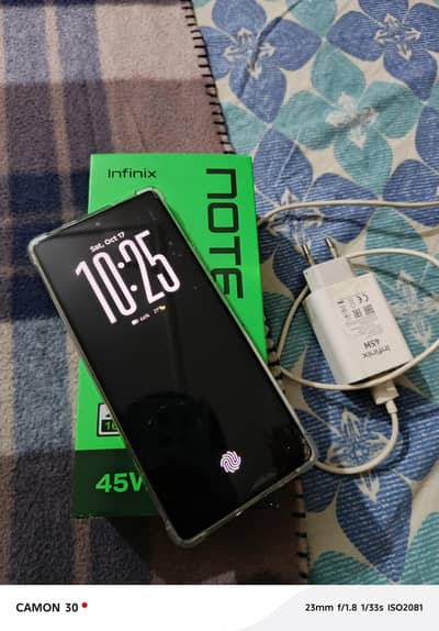 infinix note 40 pta official approved complete box