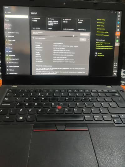 Lenovo Thinkpad laptop _L480 Gaming & business laptop